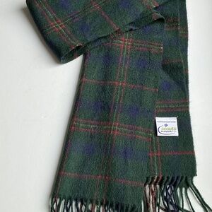 The Scout official tartan unisex 100 % wool  scarf
